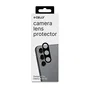 Celly CAMERALENS1036 Protector de objetivo de Vidrio Templado para Samsung Galaxy A34 5G - Negro, Transparente - 1 Unidad - Protección contra arañazos