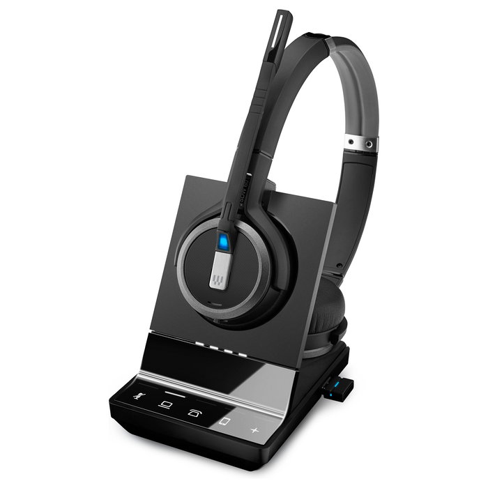EPOS Impact SDW 5066 Auriculares Diadema Inalámbricos DECT para Oficina/Centro de Llamadas, Negro (EU/UK/AUS)