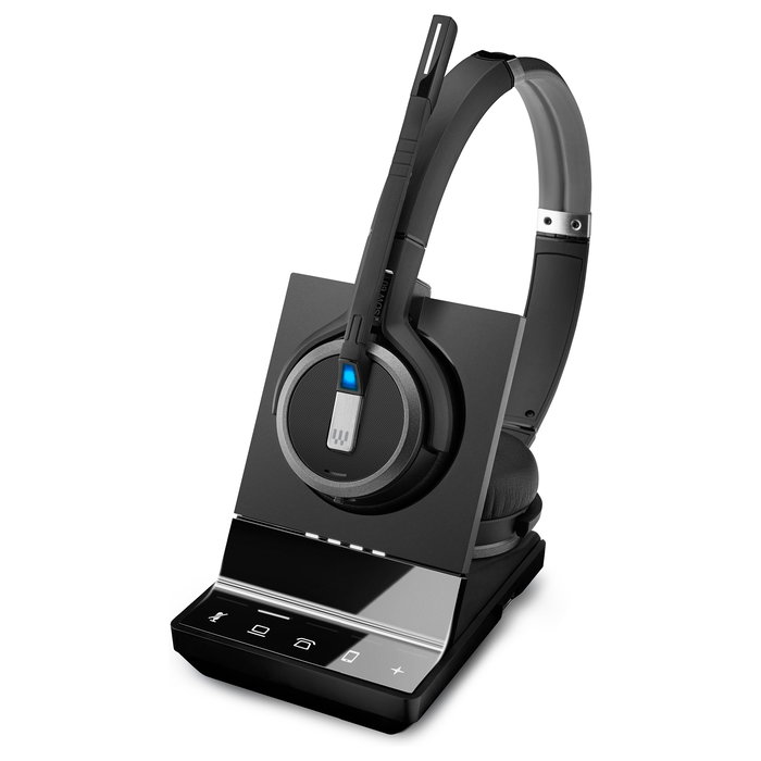 EPOS Impact SDW 5066 Auriculares Diadema Inalámbricos DECT para Oficina/Centro de Llamadas, Negro (EU/UK/AUS)