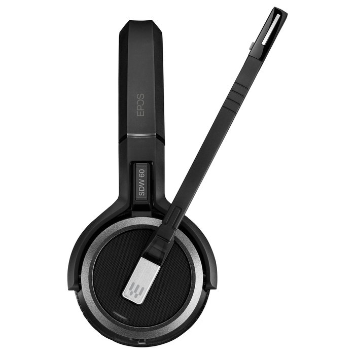 EPOS Impact SDW 5066 Auriculares Diadema Inalámbricos DECT para Oficina/Centro de Llamadas, Negro (EU/UK/AUS)