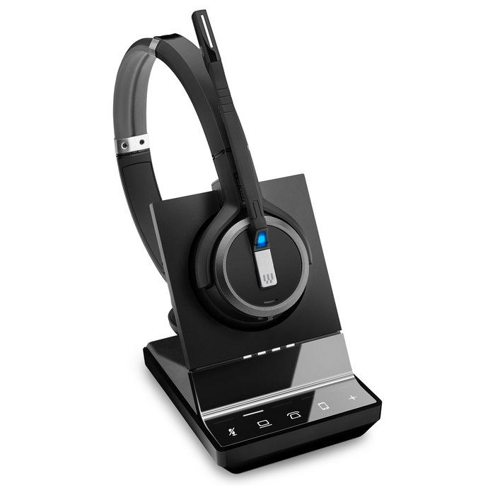 EPOS Impact SDW 5066 Auriculares Diadema Inalámbricos DECT para Oficina/Centro de Llamadas, Negro (EU/UK/AUS)