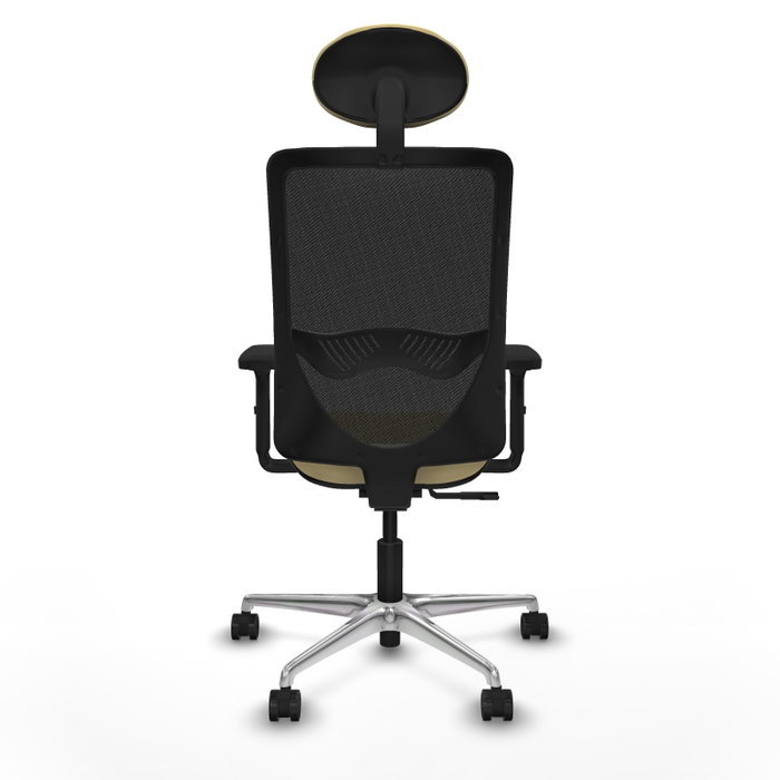 PIQUERAS Y CRESPO Silla de oficina Zulema con Mecanismo Sincro, Crema y Negro PIQUERAS Y CRESPO Silla de oficina Zulema con Mecanismo Sincro, Crema y Negro