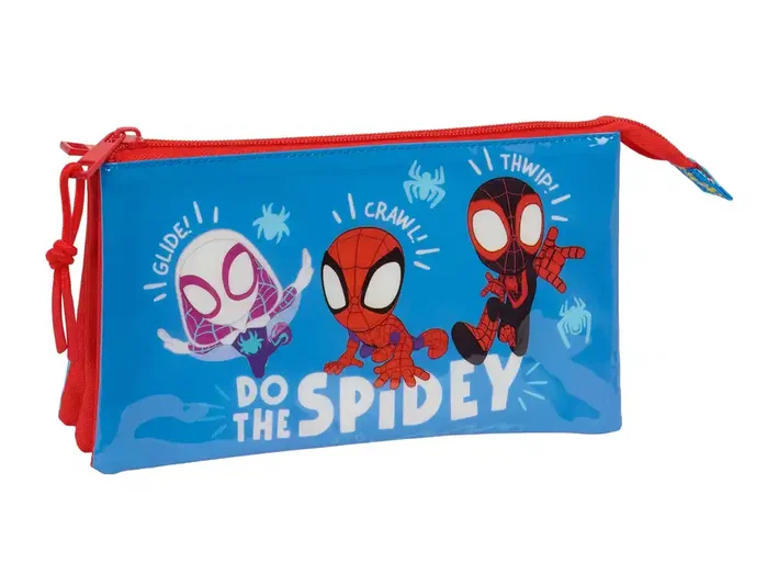 SAFTA Portatodo Spidey Marvel Triple SAFTA Portatodo Spidey Marvel Triple