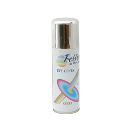 Felton Spray Pintura Plata Cromo 200ml Secado Rápido