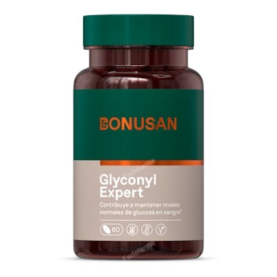 BONUSAN Glyconyl 60 Comp. Suplemento para Niveles Normales de Glucosa con Vitaminas B, Zinc y Ácido Alfa Lipoico BONUSAN Glyconyl 60 Comp. Suplemento para Niveles Normales de Glucosa con Vitaminas B, Zinc y Ácido Alfa Lipoico