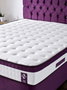 Hanah Home Colchón Morado 150x200 cm Acolchado Suave para Doble Tamaño, Espuma Comfort Layer, Memory Foam, Altura 25 cm