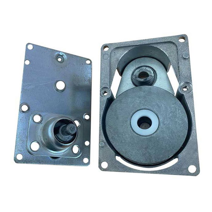 Micel Torno Persiana Empotrado PR27 40 kg Blanco Acero con Manivela