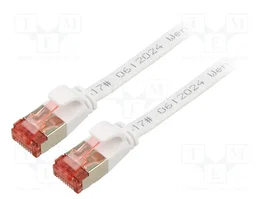 GOOBAY Cable Patch Cord Cat 6 U/FTP 10m Blanco