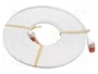 GOOBAY Cable Patch Cord Cat 6 U/FTP 10m Blanco
