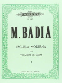 BOILEAU, Método trombón de varas Vol.I - BADIA SARRI, Miquel