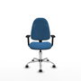 PIQUERAS Y CRESPO Silla de oficina Algarra Azul claro