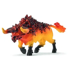 Schleich Figura Toro De Fuego 42493 Criaturas Eldrador, Para Niños A Partir De 7 Años