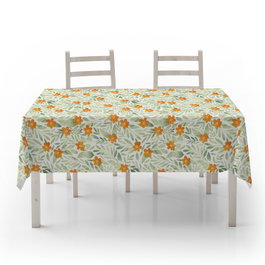 Hermia Mantel ASR-TBLCLT25-29 140 x 300 cm, 50% Algodón 50% Poliéster, Lavable y Duradero, Elegancia para tu Mesa