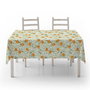 Hermia Mantel ASR-TBLCLT25-29 140 x 300 cm, 50% Algodón 50% Poliéster, Lavable y Duradero, Elegancia para tu Mesa
