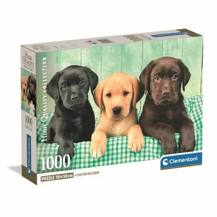 Clementoni Rompecabezas Compacto 1000 piezas Tres Laboratorios Clementoni Rompecabezas Compacto 1000 piezas Tres Laboratorios