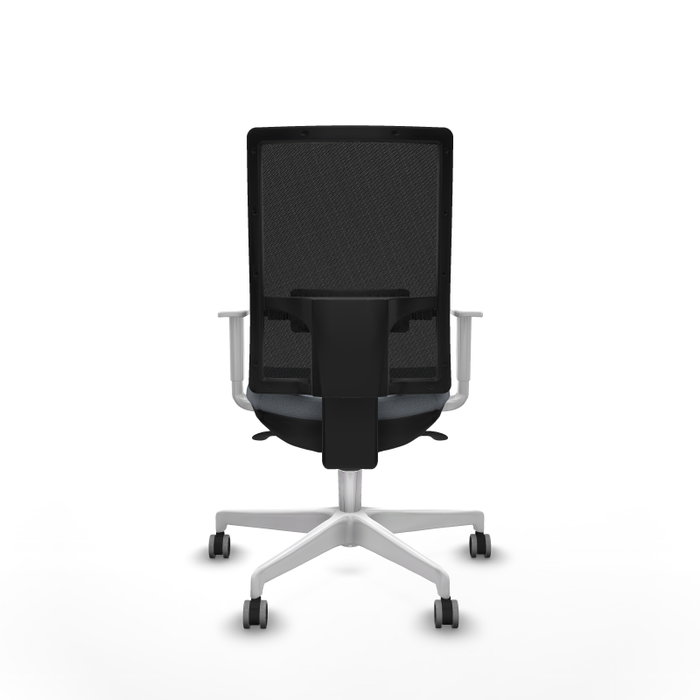 PIQUERAS Y CRESPO Silla de oficina Horna con mecanismo Sincro, Gris y Negro