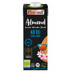 Ecomil Bebida Almendra Nature Keto 1Lt Bio Pack 6 Unidades