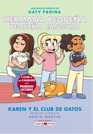 Maeva Ediciones Hermana pequeña, pequeña canguro 4: Karen y el club de gatos, Katy Farina