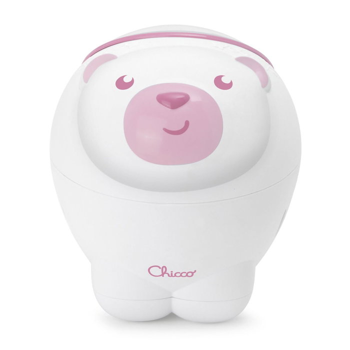 Chicco Proyector Oso Polar rosa 2 en 1 con luces y música personalizables Chicco Proyector Oso Polar rosa 2 en 1 con luces y música personalizables