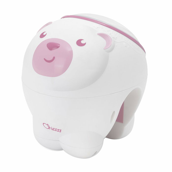 Chicco Proyector Oso Polar rosa 2 en 1 con luces y música personalizables Chicco Proyector Oso Polar rosa 2 en 1 con luces y música personalizables