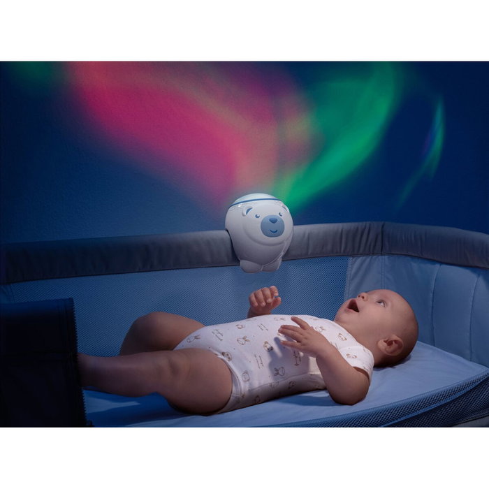 Chicco Proyector Oso Polar rosa 2 en 1 con luces y música personalizables Chicco Proyector Oso Polar rosa 2 en 1 con luces y música personalizables