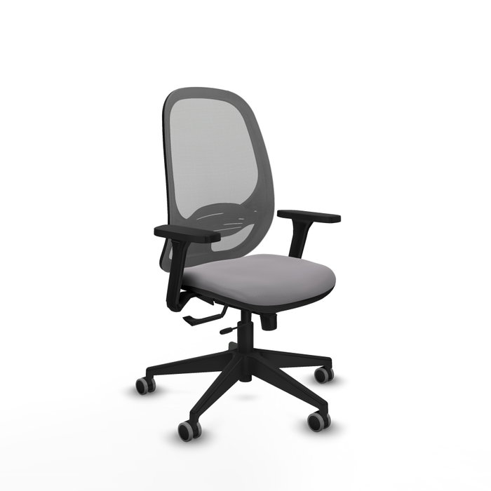 PIQUERAS Y CRESPO Silla de oficina Cilanco Gris con mecanismo Sincro/Traslack PIQUERAS Y CRESPO Silla de oficina Cilanco Gris con mecanismo Sincro/Traslack