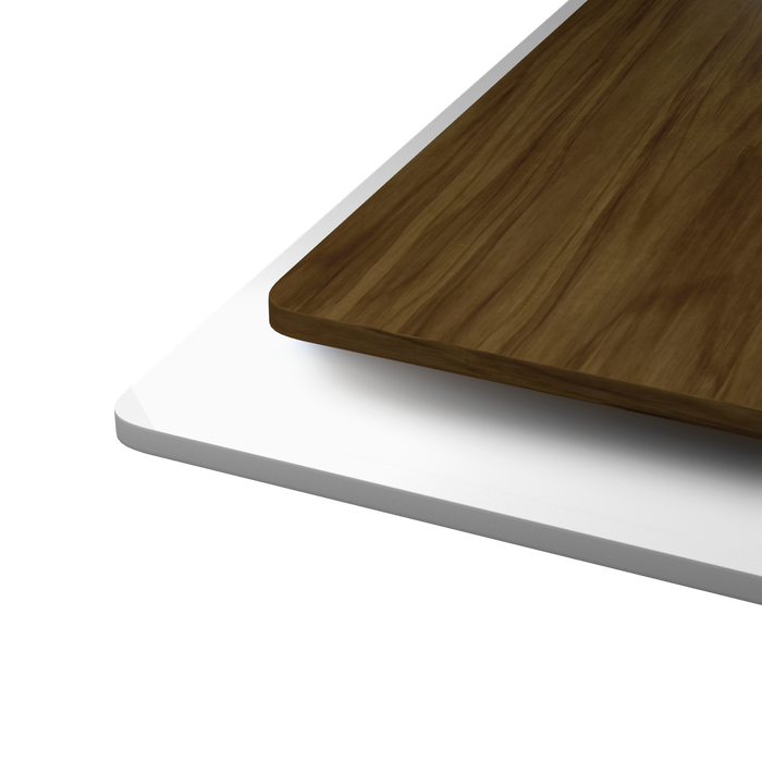 Nature Tablero Extendido de Madera MDF Blanco, Tratamiento Antiarañazos con 3 Capas Protección UV, Certificado TSCA y REACH, Acabado Premium