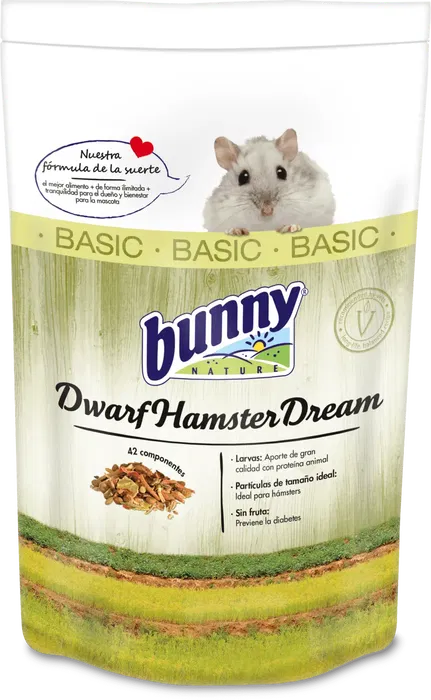 Bunny Nature Alimento Básico Sueño para Hámster Enano 400 gr Bunny Nature Alimento Básico Sueño para Hámster Enano 400 gr