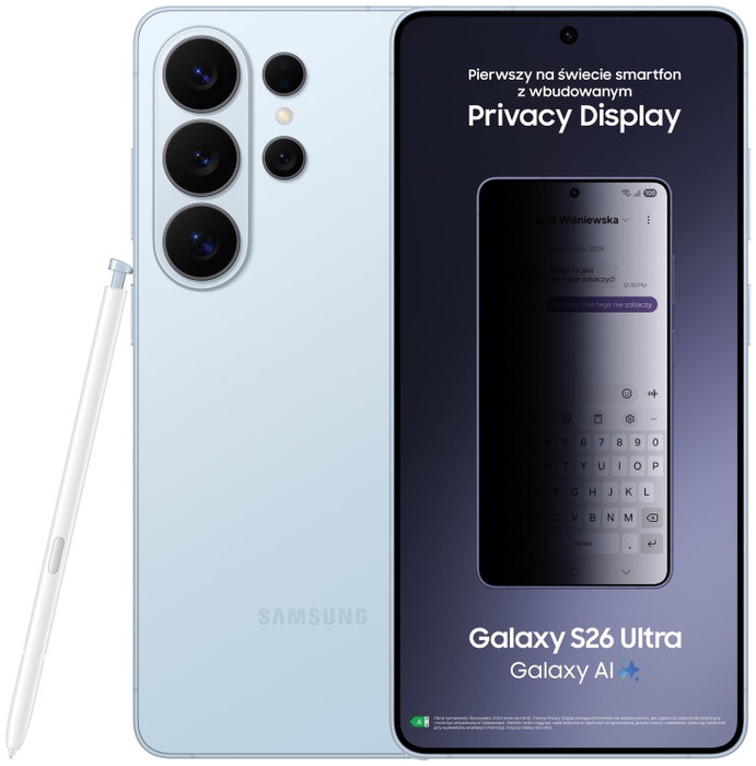 Samsung Galaxy S26 Ultra 5G 12/256 Dual SIM azul Samsung Galaxy S26 Ultra 5G 12/256 Dual SIM azul