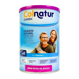 Colnatur Classic Frutas Del Bosque Complemento Alimenticio Colágeno Hidrolizado con Vitamina C 300Gr.