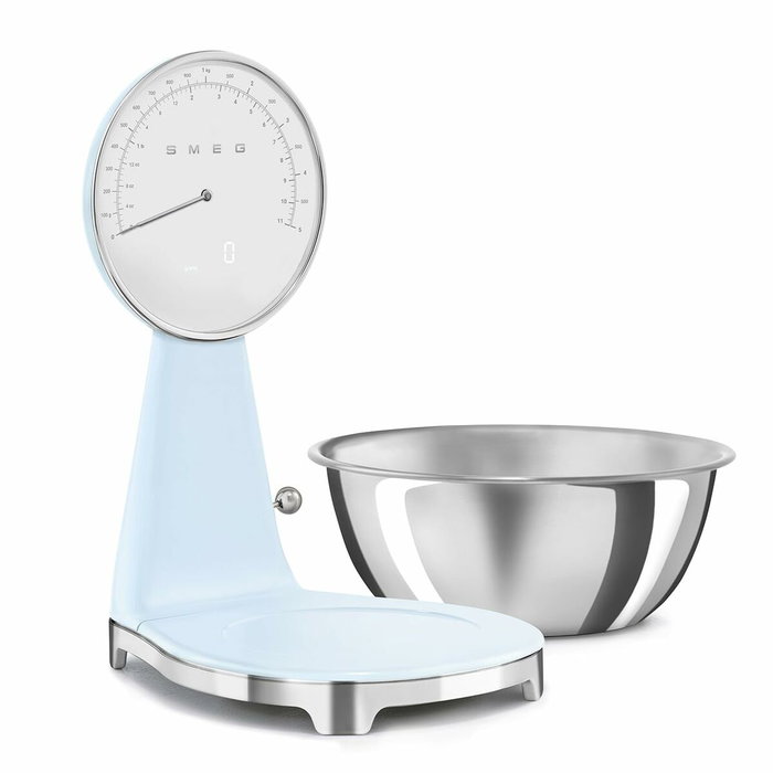 smeg Báscula de cocina 50's Style Azul pastel