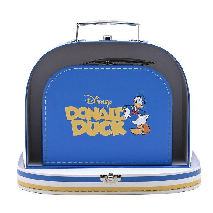 WIDDOP & CO Set 2 Cajas Almacenamiento Donald Disney para Juguetes y Ropa