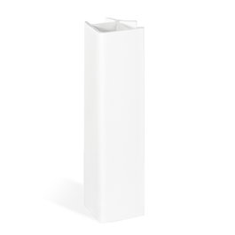 HERRAJES ALK Ángulo Rígido Zesio Zócalo H80 H100 H147 H164 Acabado Plata Mate Blanco Mate Negro Mate