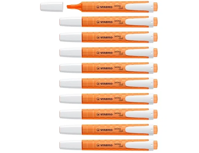 Stabilo Swing Cool Naranja Caja 10 Ud