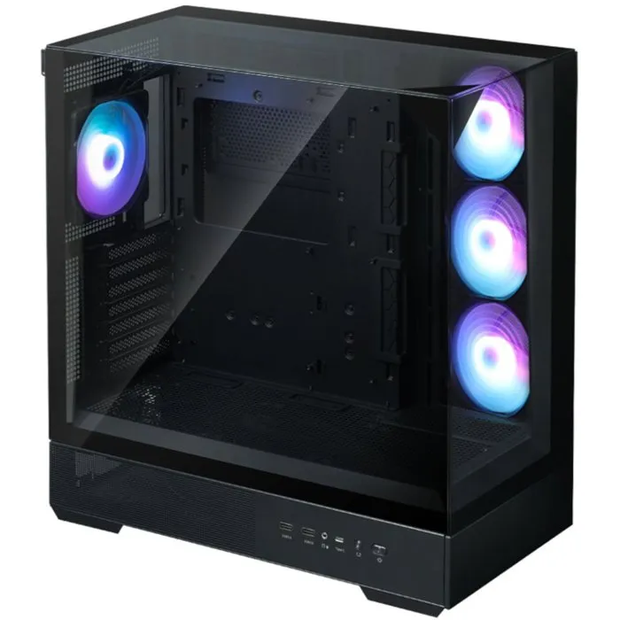 Zalman ZAL8800263650644 Caja Semitorre Formato ATX Negra sin Fuente de Alimentación