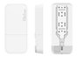 MikroTik wAP 60G 60 GHz CPE con Phase array 60° beamforming, antena integrada, CPU 716 MHz, 256 MB RAM, RouterOS L3