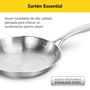 Sartén Castey E-S18 Gris Acero Inoxidable Ø 18 cm