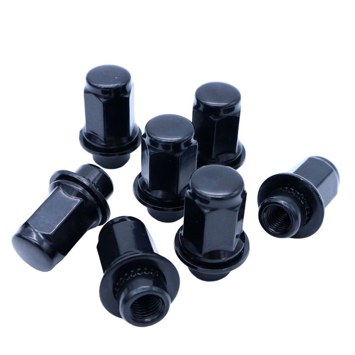 Omp Juego de 24 Tuercas M12x1.5 Negro DIN 10.9 para Toyota y Nissan Omp Juego de 24 Tuercas M12x1.5 Negro DIN 10.9 para Toyota y Nissan