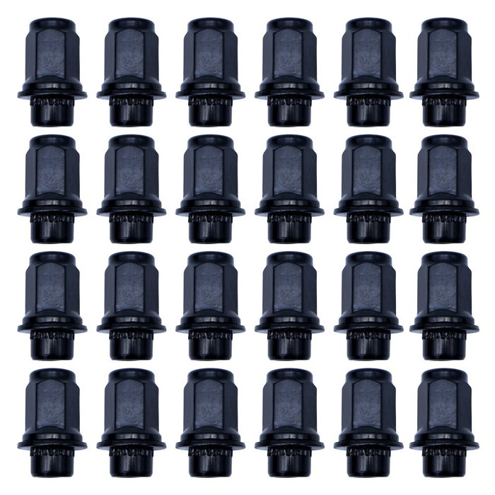 Omp Juego de 24 Tuercas M12x1.5 Negro DIN 10.9 para Toyota y Nissan