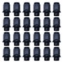 Omp Juego de 24 Tuercas M12x1.5 Negro DIN 10.9 para Toyota y Nissan