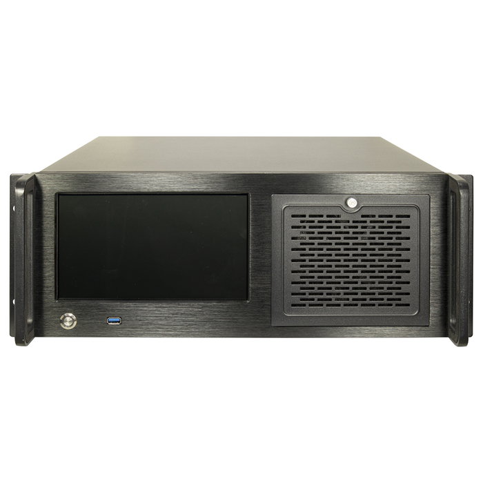 Inter-Tech IPC 4U-4460TFT 4HE SERVER Touchpanel 8,9
