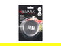 Kinvara Molde Cocina Redondo Negro 8x4x8 cm (Set de 24)