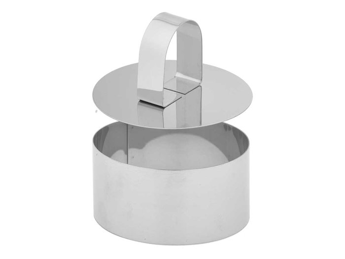 Kinvara Molde Cocina Redondo Negro 8x4x8 cm (Set de 24)