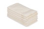 Mijölnir Juego de Toallas de Baño de 6 Piezas, Color Crema, Algodón 100%, 500 gr/m²