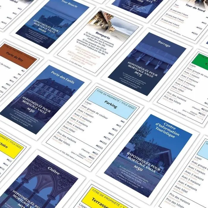 Winning Moves MONOPOLY Mont Saint Michel Juego de mesa MOVIMIENTOS GANADORES WIN5036905059909