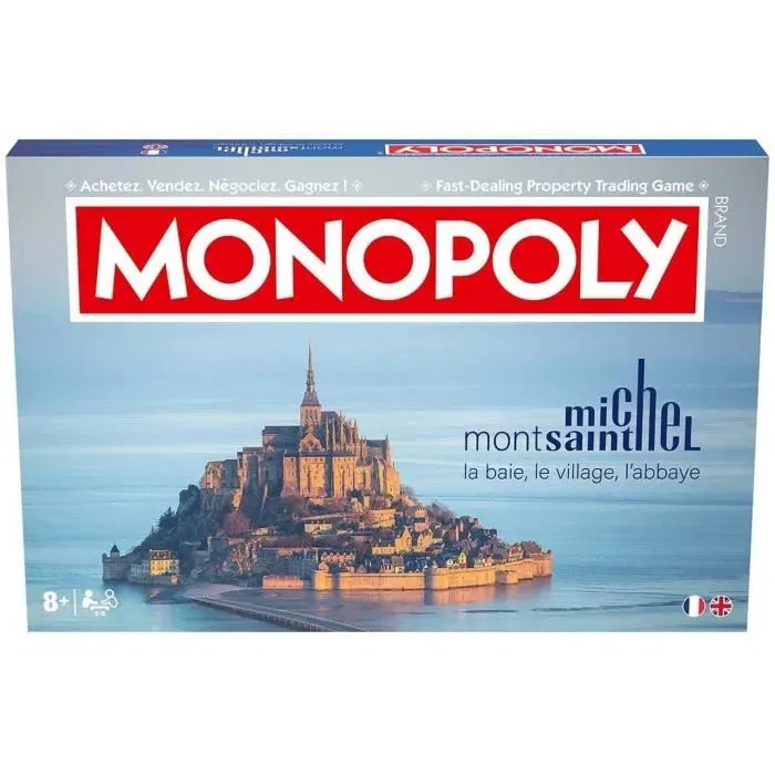 Winning Moves MONOPOLY Mont Saint Michel Juego de mesa MOVIMIENTOS GANADORES WIN5036905059909