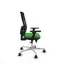 PIQUERAS Y CRESPO Silla de oficina Horna con mecanismo Sincro/Traslack Verde