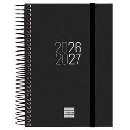 Finocam Agenda Escolar 2026-2027 Negro 120x171mm