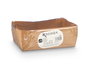 Kinvara Set 10 Bandejas Servicio Kraft Marron 21x16x4.5 cm Papel (Set de 24)