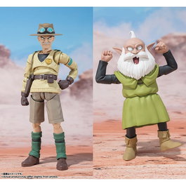 Tamashii Nations SH Figuarts Pack 2 Figuras Rao & Thief Sand Land Anime 15cm y 11cm